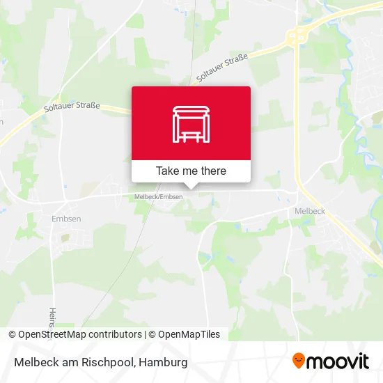Карта Melbeck am Rischpool