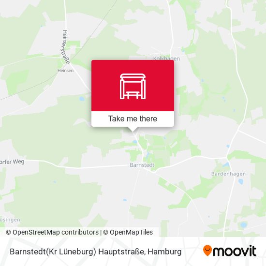 Barnstedt(Kr Lüneburg) Hauptstraße map