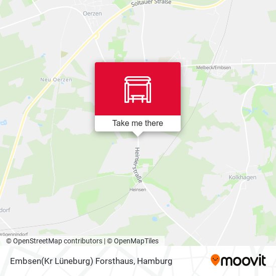 Embsen(Kr Lüneburg) Forsthaus map