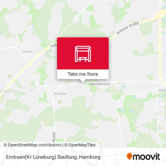 Embsen(Kr Lüneburg) Siedlung map