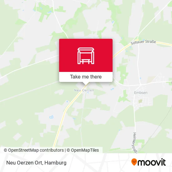 Карта Neu Oerzen Ort