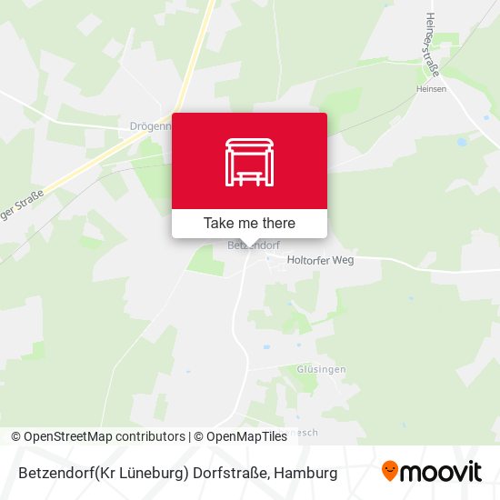 Betzendorf(Kr Lüneburg) Dorfstraße map