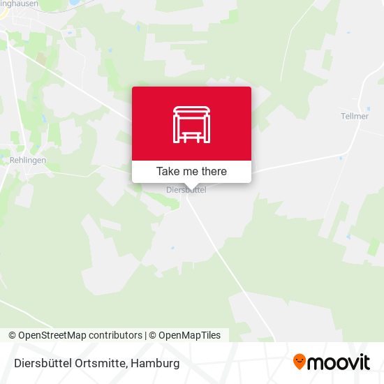 Diersbüttel Ortsmitte map