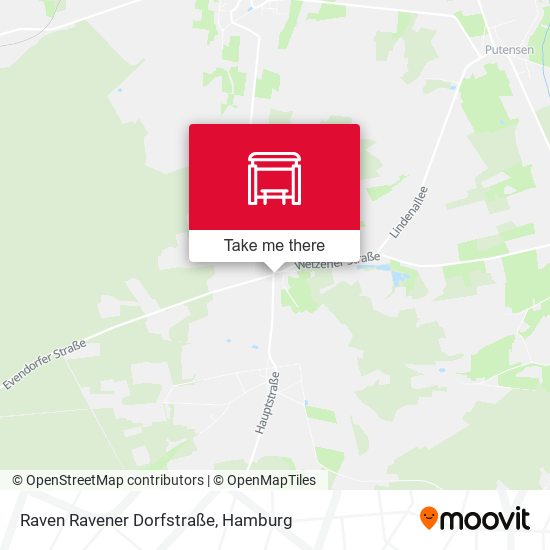 Raven Ravener Dorfstraße map