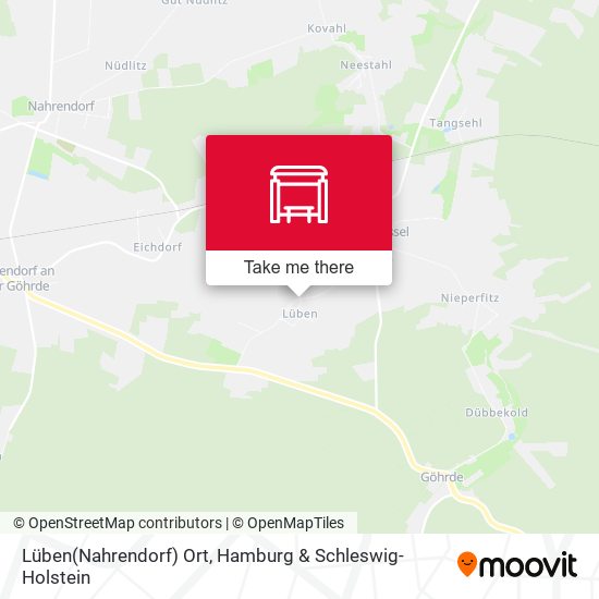 Lüben(Nahrendorf) Ort map