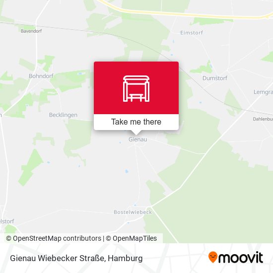 Gienau Wiebecker Straße map