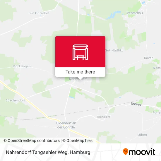 Карта Nahrendorf Tangsehler Weg