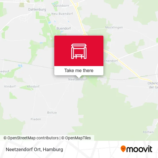 Карта Neetzendorf Ort