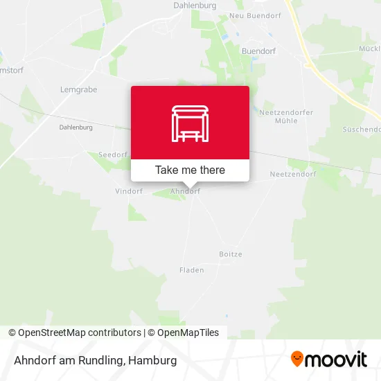 Карта Ahndorf am Rundling
