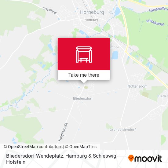 Bliedersdorf Wendeplatz map