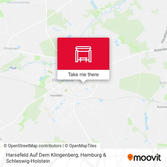 Карта Harsefeld Auf Dem Klingenberg