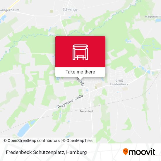 Fredenbeck Schützenplatz map