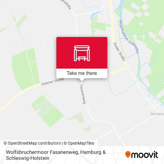 Wolfsbruchermoor Fasanenweg map