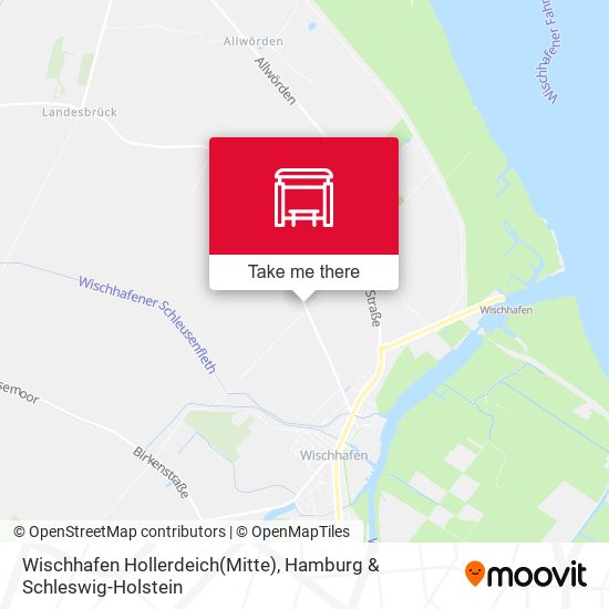 Wischhafen Hollerdeich(Mitte) map