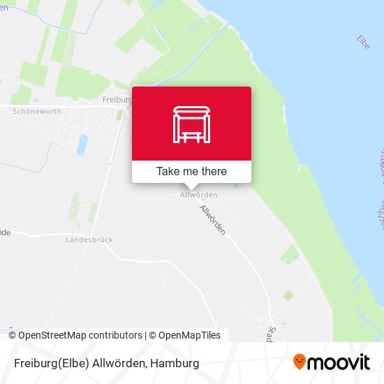 Freiburg(Elbe) Allwörden map