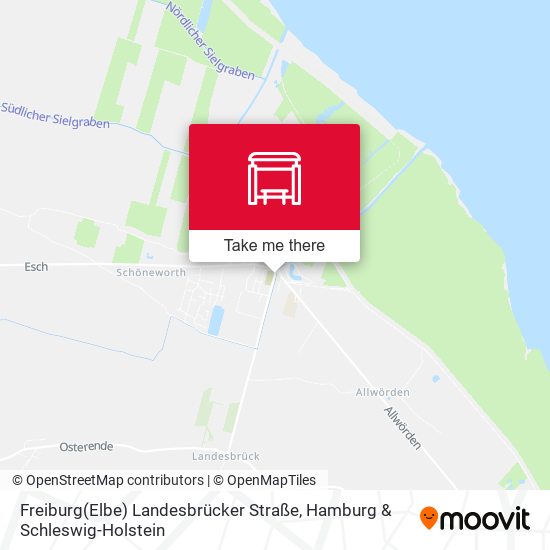 Freiburg(Elbe) Landesbrücker Straße map