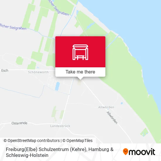 Карта Freiburg(Elbe) Schulzentrum (Kehre)