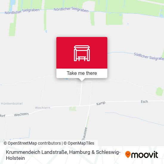 Krummendeich Landstraße map