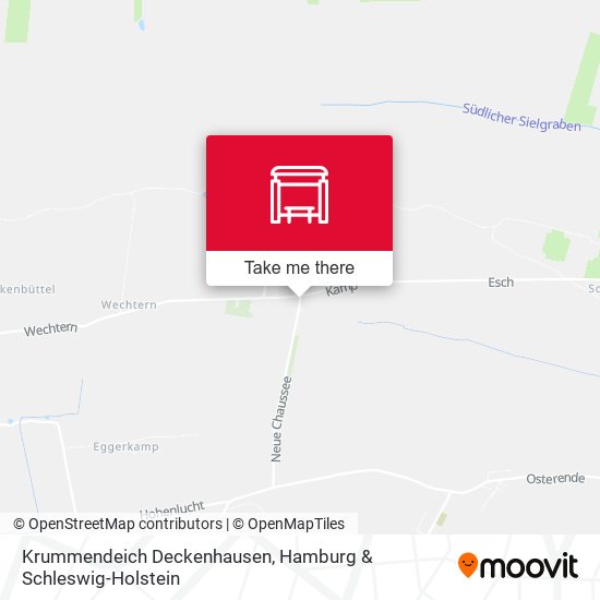 Krummendeich Deckenhausen map