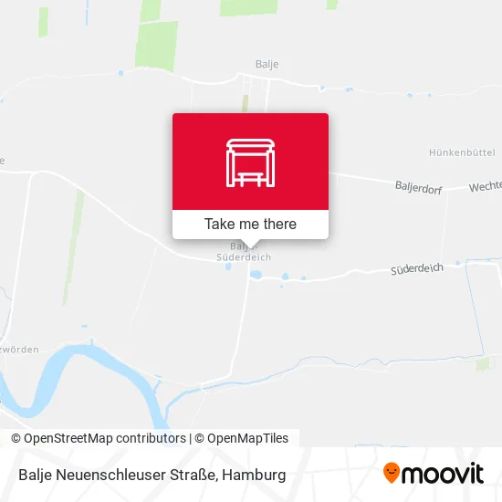 Карта Balje Neuenschleuser Straße