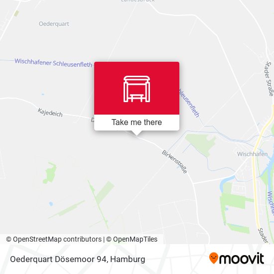 Oederquart Dösemoor 94 map