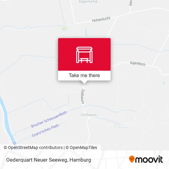 Карта Oederquart Neuer Seeweg