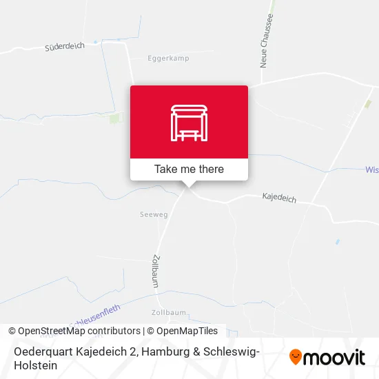 Карта Oederquart Kajedeich 2
