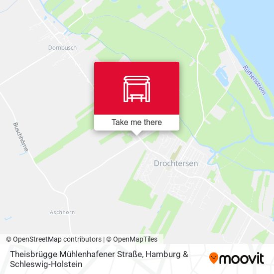 Theisbrügge Mühlenhafener Straße map