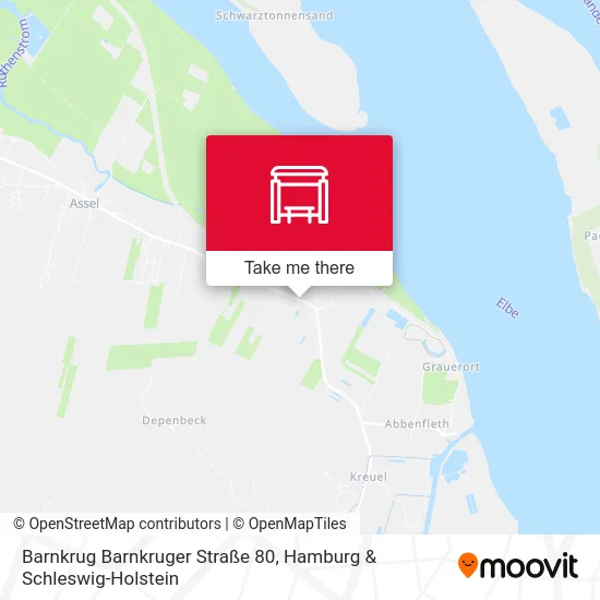 Карта Barnkrug Barnkruger Straße 80