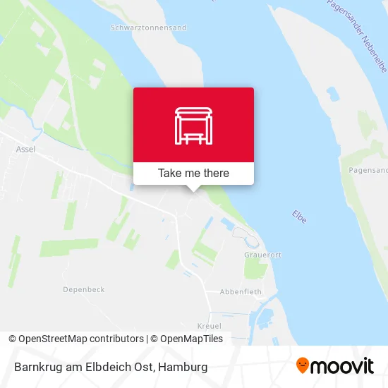 Карта Barnkrug am Elbdeich Ost
