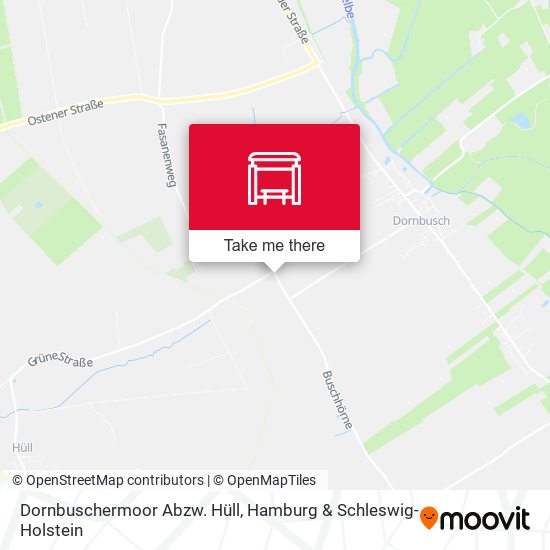 Dornbuschermoor Abzw. Hüll map