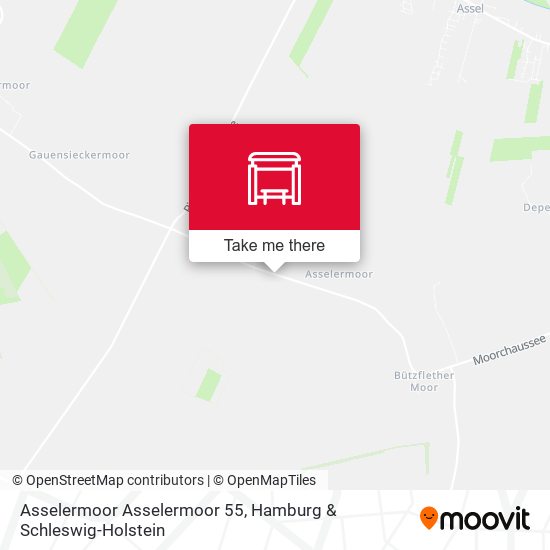 Asselermoor Asselermoor 55 map