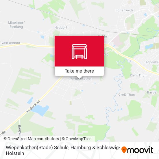 Wiepenkathen(Stade) Schule map