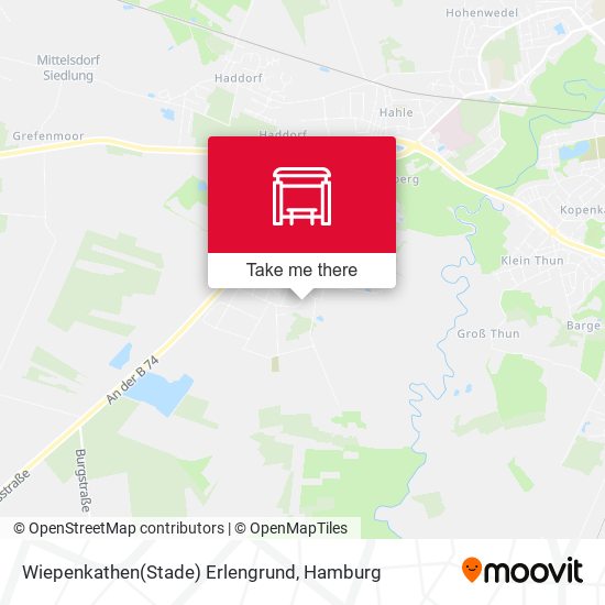 Wiepenkathen(Stade) Erlengrund map