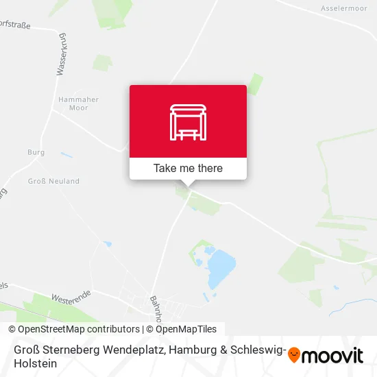 Карта Groß Sterneberg Wendeplatz