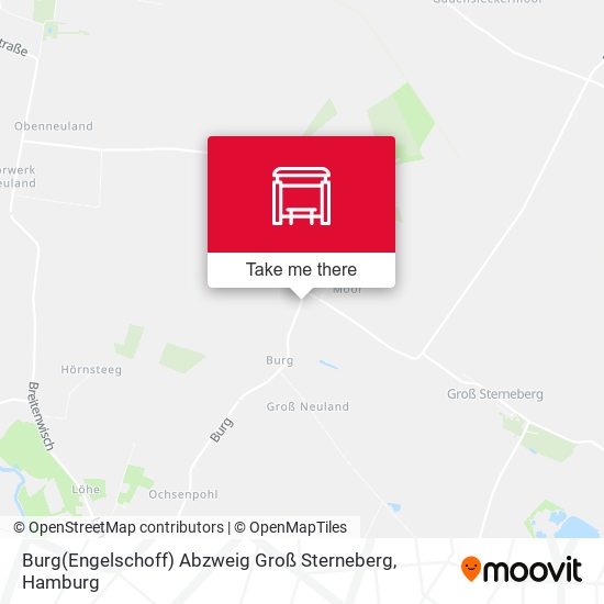 Burg(Engelschoff) Abzweig Groß Sterneberg map