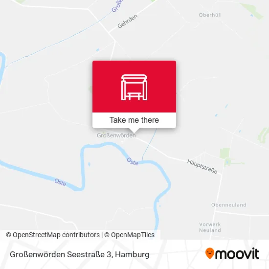 Карта Großenwörden Seestraße 3