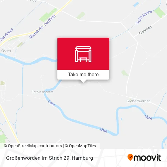 Карта Großenwörden Im Strich 29