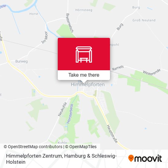 Himmelpforten Zentrum map