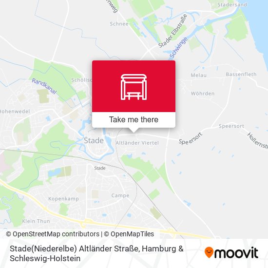 Stade(Niederelbe) Altländer Straße map