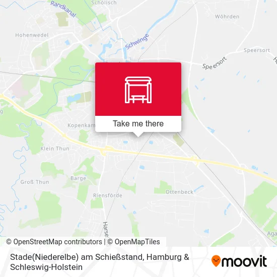 Карта Stade(Niederelbe) am Schießstand