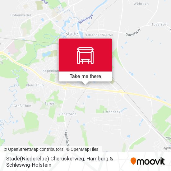 Stade(Niederelbe) Cheruskerweg map