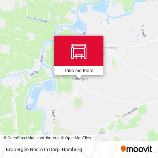 Brobergen Neern In Dörp map
