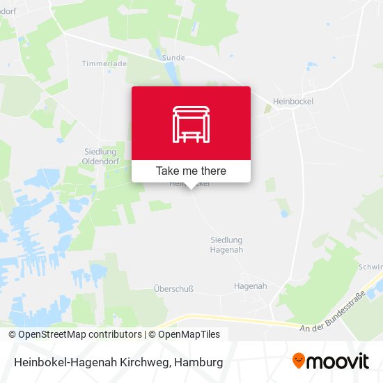 Heinbokel-Hagenah Kirchweg map