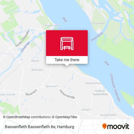 Bassenfleth Bassenfleth 8e map