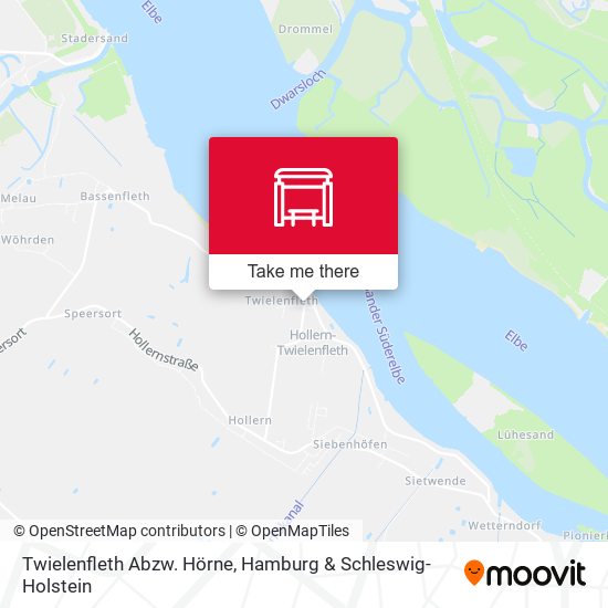 Twielenfleth Abzw. Hörne map