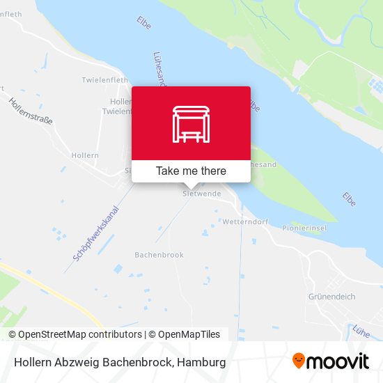 Hollern Abzweig Bachenbrock map