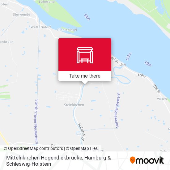 Mittelnkirchen Hogendiekbrücke map
