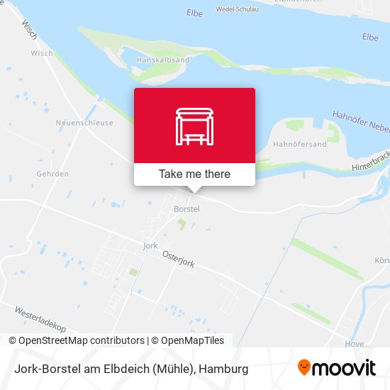 Jork-Borstel am Elbdeich (Mühle) map