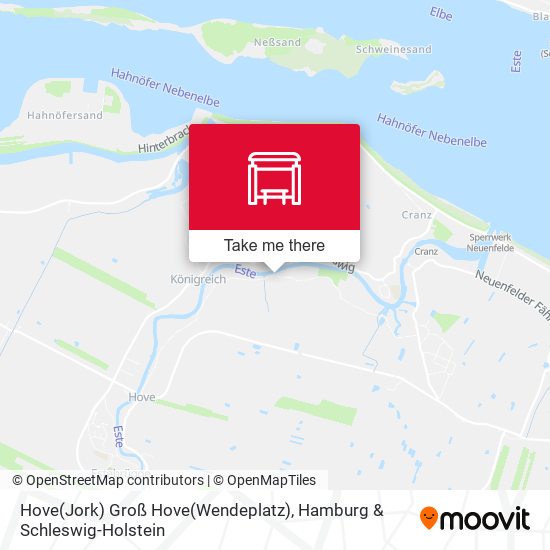Hove(Jork) Groß Hove(Wendeplatz) map